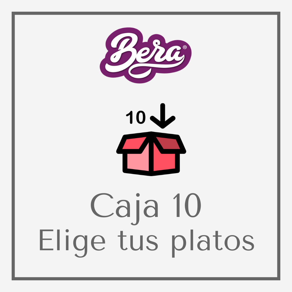 Caja de 10 platos preparados a domicilio BERA
